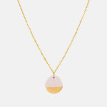 Load image into Gallery viewer, Gold dipped earrings - dusty rose
