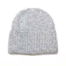 Load image into Gallery viewer, Ashleigh beanie hat - grey marl