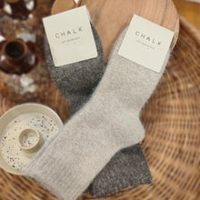 Load image into Gallery viewer, Soft angora socks - various colours