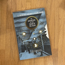 Load image into Gallery viewer, Sherlock Holmes escape book: train of the dead