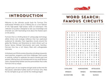 Load image into Gallery viewer, Formula one puzzle book