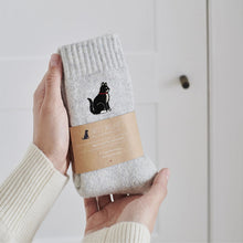 Load image into Gallery viewer, Socks - black & white cat