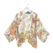 Load image into Gallery viewer, Boho garden kimono - ecru