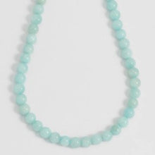 Load image into Gallery viewer, Chunky green gemstone T-bar necklace - gold