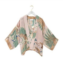 Load image into Gallery viewer, Crane kimono - plaster pink