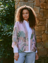 Load image into Gallery viewer, Crane kimono - plaster pink