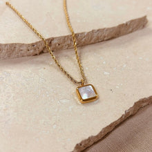 Load image into Gallery viewer, Everyday mother of pearl rope necklace