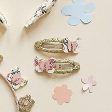 Load image into Gallery viewer, Flora butterfly hair clips