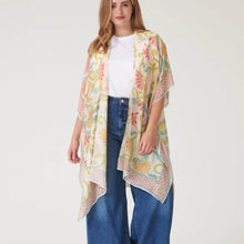 Load image into Gallery viewer, Giant kantha throwover - lime