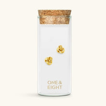 Load image into Gallery viewer, Knot stud earrings - gold