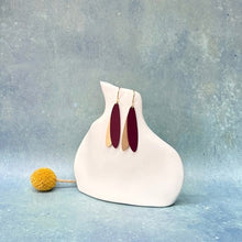 Load image into Gallery viewer, Gold splash earrings - various colours