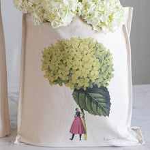 Load image into Gallery viewer, Hydrangea Annabelle heavyweight bag