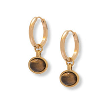 Load image into Gallery viewer, Jovie hoop earrings - gold