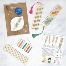 Load image into Gallery viewer, Make your own stitched tassel bookmark