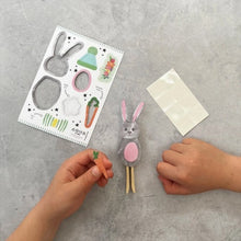 Load image into Gallery viewer, Make your own bunny peg doll
