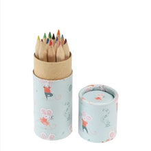 Load image into Gallery viewer, Mimi & Milo tube of colouring pencils