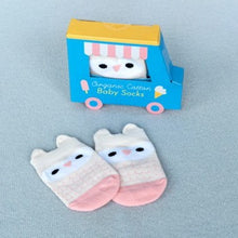 Load image into Gallery viewer, Pair of baby socks - blue bear
