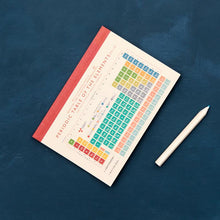 Load image into Gallery viewer, Periodic table notebook