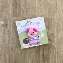 Load image into Gallery viewer, This little piggy finger puppet book