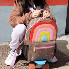 Load image into Gallery viewer, Colour pop rainbow rucksack