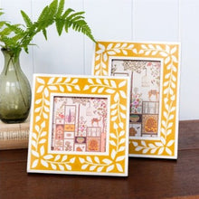 Load image into Gallery viewer, Resin picture frame - mustard yellow