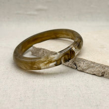 Load image into Gallery viewer, Resin slim bangle - smoky