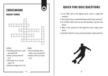 Load image into Gallery viewer, Rugby puzzle book