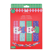 Load image into Gallery viewer, Santa paper chain