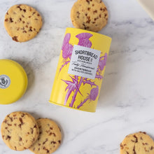 Load image into Gallery viewer, Tin shortbread biscuits - salted caramel