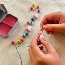 Load image into Gallery viewer, Unicorn bracelet gift kit