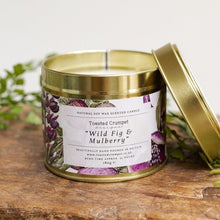 Load image into Gallery viewer, Wild fig & mulberry tin candle