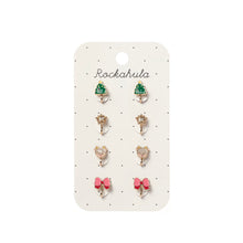 Load image into Gallery viewer, Jolly Xmas clip on earrings