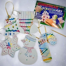 Load image into Gallery viewer, Christmas scratch art set