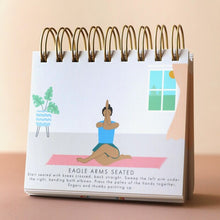 Load image into Gallery viewer, Daily yoga poses flip chart