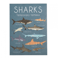 Load image into Gallery viewer, Temporary tattoos - shark