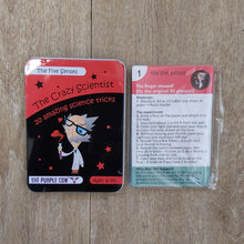 Load image into Gallery viewer, The crazy scientist - five senses activity cards