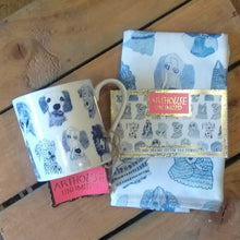 Load image into Gallery viewer, Blue dogs fine bone china mug