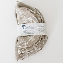 Load image into Gallery viewer, Reusable bowl covers - natural