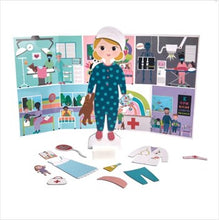 Load image into Gallery viewer, Wooden magnetic dress up doll - Florence