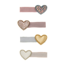 Load image into Gallery viewer, Heart bar clips