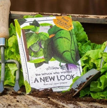 Load image into Gallery viewer, Plantable book - the lettuce who wanted a new look