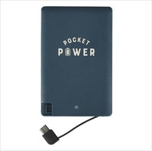 Load image into Gallery viewer, Credit card sized power bank