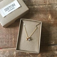 Load image into Gallery viewer, Double star necklace