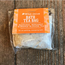 Load image into Gallery viewer, Bath tea bag - mandarin & bergamot