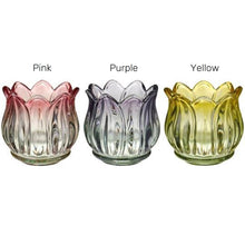 Load image into Gallery viewer, Tulip shaped tealight holder
