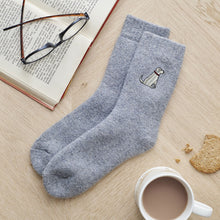 Load image into Gallery viewer, Dog walker socks - yellow labrador
