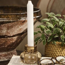 Load image into Gallery viewer, Fleur candle holder - brown
