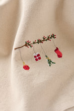 Load image into Gallery viewer, Cloth napkins - branch w/red berries
