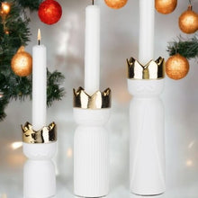 Load image into Gallery viewer, Mini three King's candle holders (set of 3)
