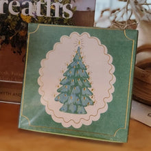 Load image into Gallery viewer, Square boxed matches - Christmas trees
